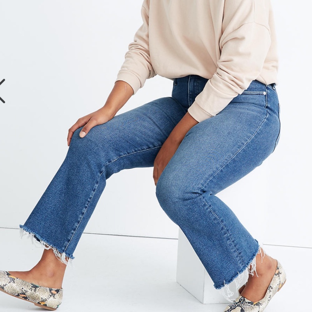 Madewell plusS 37 Cali Demi-Boot Jeans